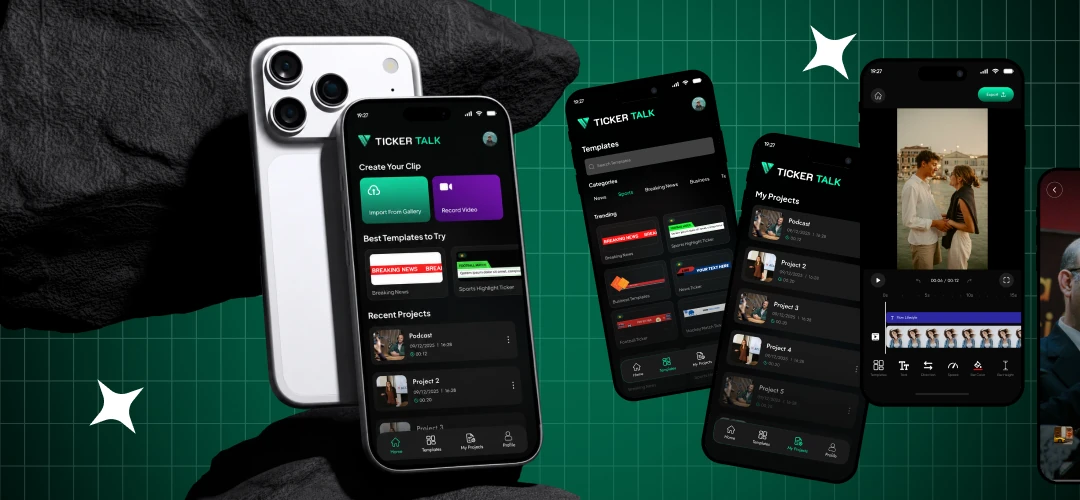 TickerTalk: Video Ticker & Caption Editor