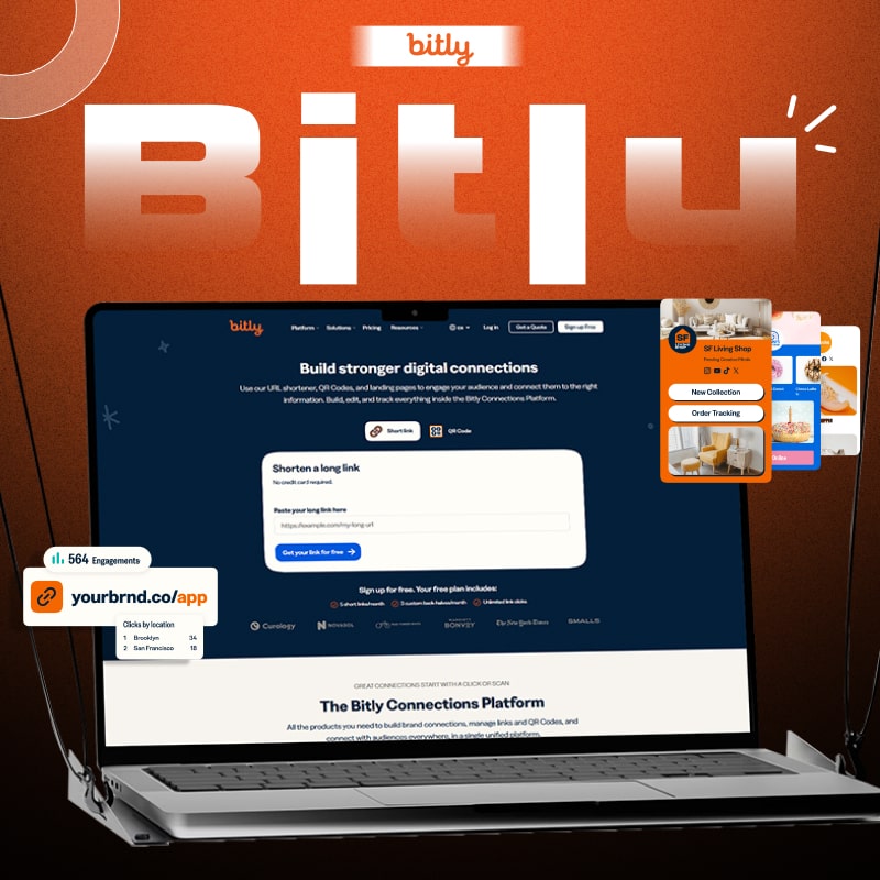 bitly portfolio banner image 