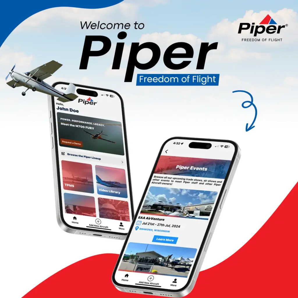 Piper aircraft case study banner image