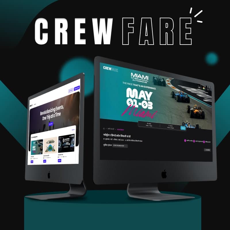 crewfare website case study image
