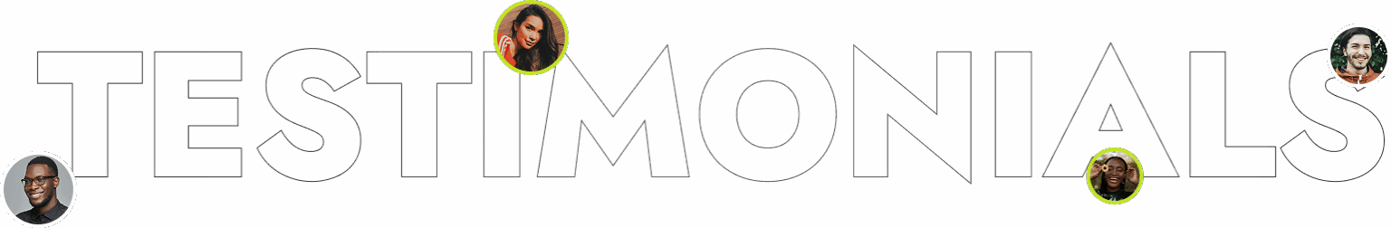 testimonial heading