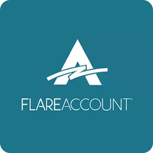 Flare account app logo