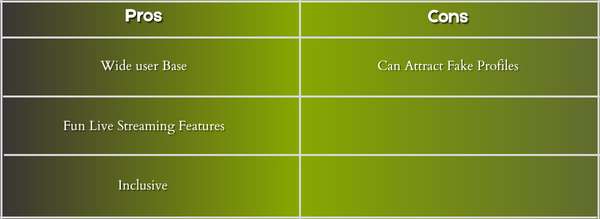 pros & cons of Skout dating app