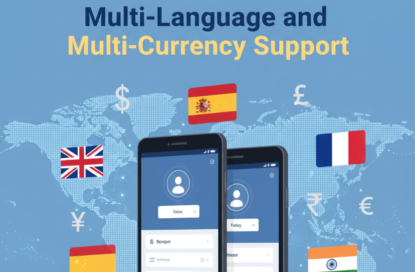 multi language-currency support in taxi app