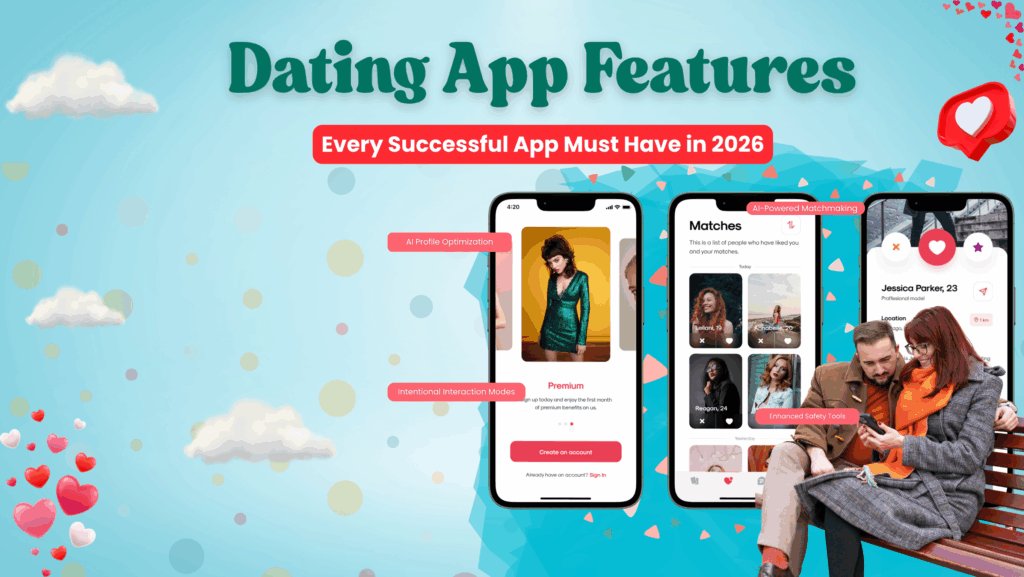 Dating App Features That Every Successful App Must Have in 2026